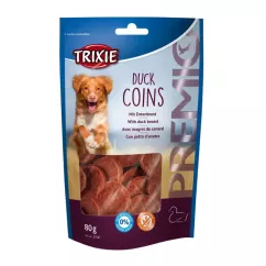 Trixie PREMIO Chicken Duck Coins Лакомство для собак 80 г (утка)