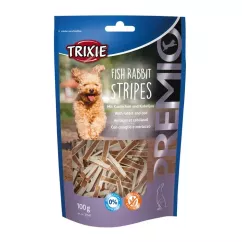 Trixie PREMIO Fish Rabbit Stripes Ласощі для собак 100 г (кролик та тріска)