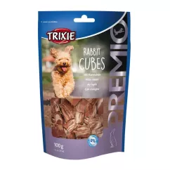 Trixie PREMIO Rabbit Cubes Лакомство для собак 100 г (кролик)