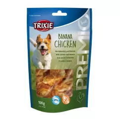 Trixie PREMIO Banana & Chicken Лакомство для собак 100 г (курица и банан)