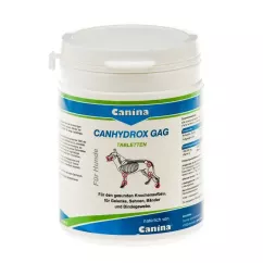 Вітаміни для собак великих порід Canina «Canhydrox GAG» 120 таблеток, 200 г (для суглобів) (123506 AD)