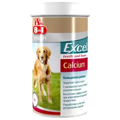8in1 Excel Calcium кальцієва добавка для зубів та кісток собак 880 таблеток