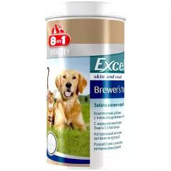 8in1 Excel Brewers Yeast пивные дрожжи для котов и собак 780 таблеток