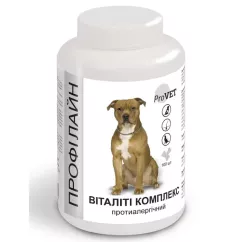 Витаминно-минеральная добавка для собак ProVET Профилайн Виталити комплекс 100 табл, 123 г (противоаллергический) (PR241879)
