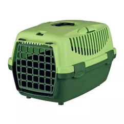 Контейнер-переноска для собак та котів вагою до 6 кг Trixie «Capri 1» 32 x 31 x 48см зелена (39814)