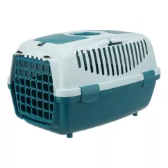 Контейнер-переноска для собак и кошек весом до 8 кг Trixie "Capri 2" 37 x 34 x 55см светло-голубая (TX-39828)