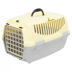 Контейнер-переноска для собак и кошек весом до 6 кг Trixie "Capri 1" 32 x 31 x 48см желтая (TX-39815)