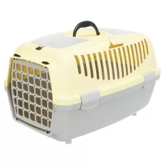Контейнер-переноска для собак и кошек весом до 8 кг Trixie "Capri 2" 37 x 34 x 55см желтая (TX-39825)