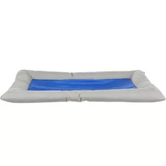 Подушка охолоджувальна Trixie «Cool Dreamer» 90 х 55 cм сіра/синя (TX-28782)