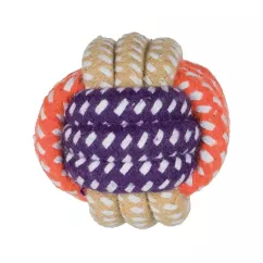 Іграшка для собак Trixie М'яч плетений d=6 см (текстиль) (32810)