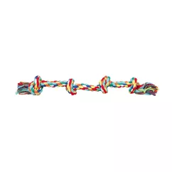 Игрушка для собак Trixie Канат плетеный с узлами 54 см (текстиль, цвета в ассортименте) (1111171285)
