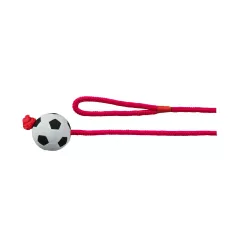 Игрушка для собак Trixie Мяч на веревке с ручкой 1 м, d=6 см (вспененная резина) (3307)