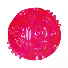 Іграшка для собак Trixie М'яч миготливий d=7,5 см (термопластична гума, кольори в асортименті) (33643)