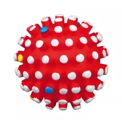 Игрушка для собак Trixie Мяч игольчатый с пискавкой d=6 см (винил, цвета в ассортименте) (3428)