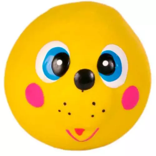 Іграшка для собак Trixie «Faces» з пискавкою d=6 см (латекс, іграшки в асортименті) (3504) - фото №2
