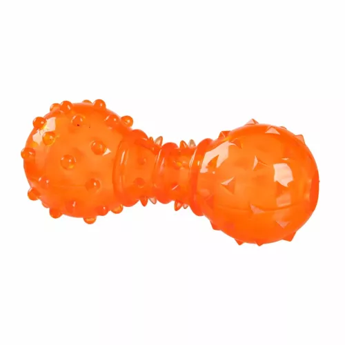 Trixie Гантель для ласощів 12 см (термопластична гума) іграшка для собак - фото №4