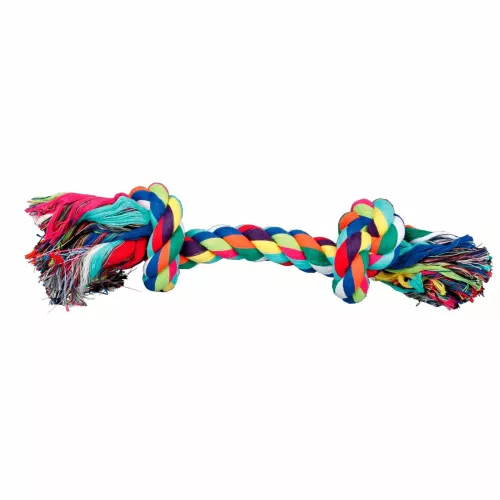 Іграшка для собак Trixie Канат плетений 37 см (текстиль, кольори в асортименті) (3273) - фото №2