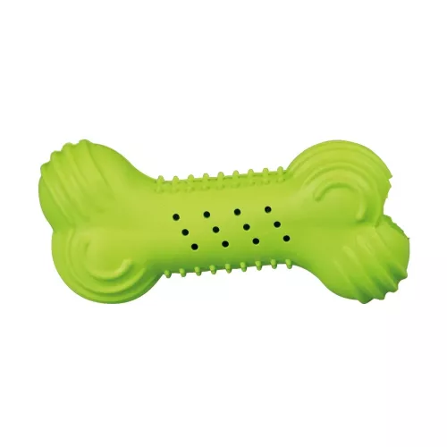 Trixie Шарующая кость 11 см (резина) игрушка для собак - фото №3