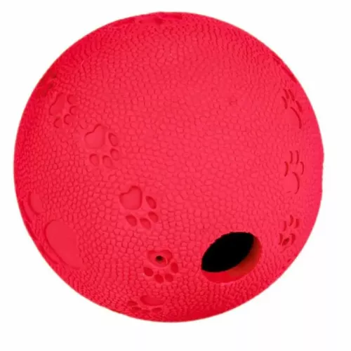Игрушка для собак Trixie Мяч для лакомства d=7 см (резина, цвета в ассортименте) (34941) - фото №4