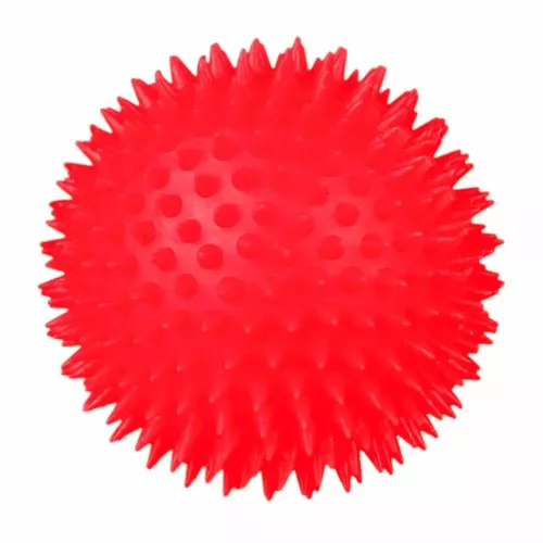 Іграшка для собак Trixie М'яч голчастий з пискавкою d=10 см (вініл, кольори в асортименті) (3412) - фото №3