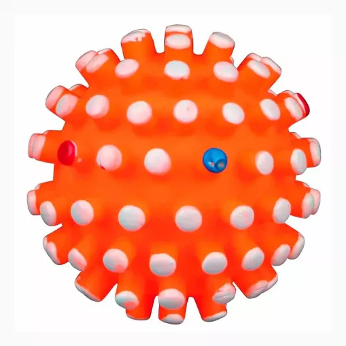 Іграшка для собак Trixie М'яч голчастий з пискавкою d=6 см (вініл, кольори в асортименті) (3428) - фото №3