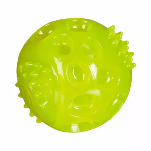 Іграшка для собак Trixie М'яч миготливий d=6 см (термопластична гума, кольори в асортименті) (33642) - фото №3