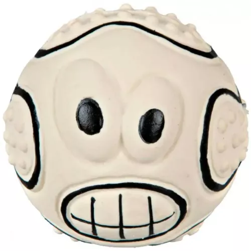 Іграшка для собак Trixie М'яч з обличчям, з пискавкою d=7 см (латекс, іграшки в асортименті) (3527) - фото №4