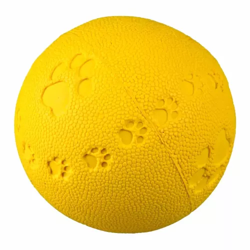 Игрушка для собак Trixie Мяч с пискавкой d=6 см (резина, цвета в ассортименте) (34861) - фото №4