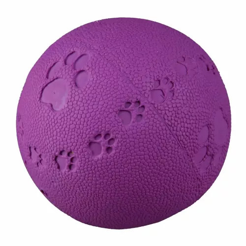 Игрушка для собак Trixie Мяч с пискавкой d=7 см (резина, цвета в ассортименте) (34862) - фото №3