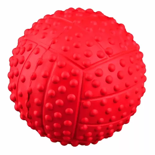 Игрушка для собак Trixie Мяч с пискавкой d=7 см (резина, цвета в ассортименте) (34845) - фото №2
