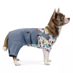 Pet Fashion Астро Костюм для собак сірий XS (4823082416776)