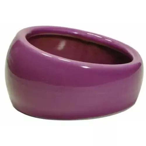 Living World Ergonomic Dish Миска керамічна 420 мл/13,5 см (рожева) (61685) - фото №2