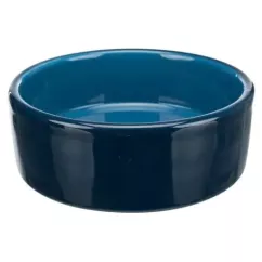 Миска керамическая Trixie 300 мл/12 см (синяя) (25116)