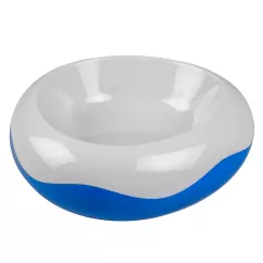 Миска охолоджуюча Duvo+ 588 мл / 19,5 см (білий, синій)