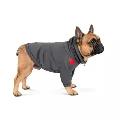 Худі для собак Pet Fashion «Snoodie» S (сірий) (PR242333)