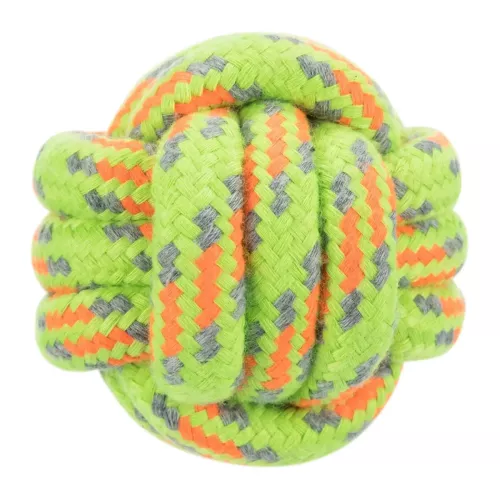 Trixie М'яч плетений d=9 см (текстиль) іграшка для собак - фото №2