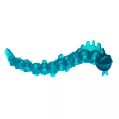 Comfy Червь для лакомства 22 x 8 см (резина, цвет: голубой) игрушка для собак