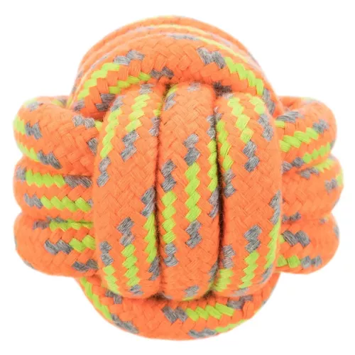 Trixie М'яч плетений d=9 см (текстиль) іграшка для собак - фото №3