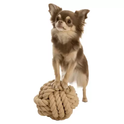 Іграшка для собак Trixie М'яч мотузковий BE NORDIC 13 см (32630) - фото №2