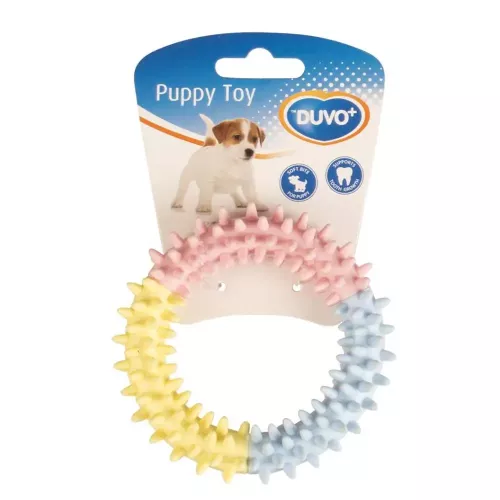 Duvo+ Кільце для зубів 11 см (термопластична гума) Іграшка для цуценят - фото №2