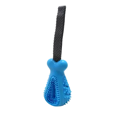 Іграшка для собак GimDog Кісточка TRP для снеків in&out 23 х 7,2 х 5,8 см (блакитна) (G-80889)