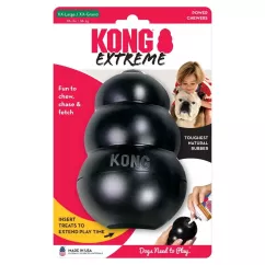 Kong Extreme Груша-кормушка 15 x 9,5 x 6,5 см (каучук) игрушка для собак