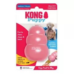 Kong Puppy Груша-кормушка 7,6 x 2,5 x 5,1 см (каучук) игрушка для собак