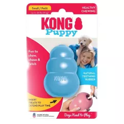 Kong Puppy Груша-кормушка 7,6 x 4,4 x 4,4 см (каучук) игрушка для собак