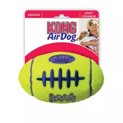 Мяч регби Kong AirDog Squeaker Football 10,2 х 16,5 х 10,2 см (каучук) игрушка для собак