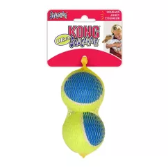 М'яч з пискавкою Kong SqueakAir Ultra Balls 2 шт/Ø 8,3 см (поліестер) іграшка для собак