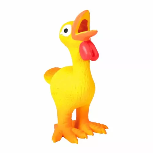 Trixie Цыпленок с пискавкой 14 см (латекс) игрушка для собак - фото №3