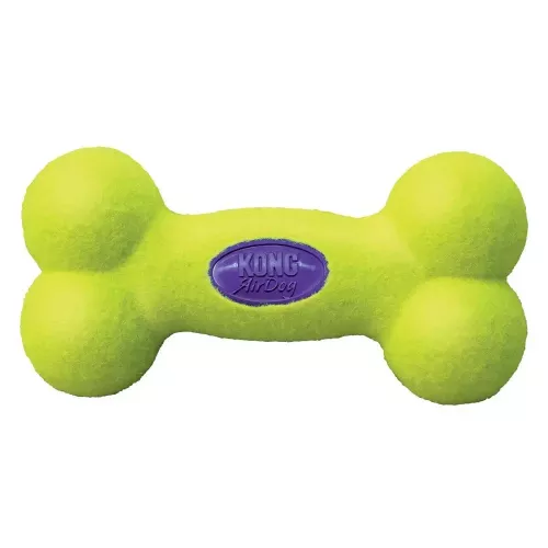 Воздушная кость Kong AirDog Squeaker Bone 11,4 x 23,5 x 6,4 см (каучук) игрушка для собак - фото №2
