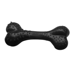 Comfy Кость с выступами 12,5 см (резина, цвет: черный) игрушка для собак
