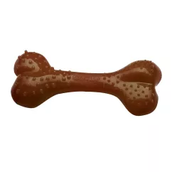 Comfy Кость с выступами 12,5 см (резина, цвет: коричневый) игрушка для собак